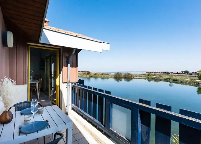 Sur Pilotis☆ 4Pers ☆Vue Incroyable Sur Le Bassin